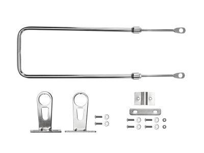 Electra Basket Electra Stainless Wire Headset Mounted Silv Produktbild 1
