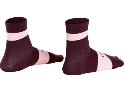 Trek Socke Trek Race Quarter M (39-41) Mulberry Produktbild 1