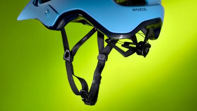 Trek Helm Trek Rally WaveCel M White/Quicksilver CE Produktbild 11