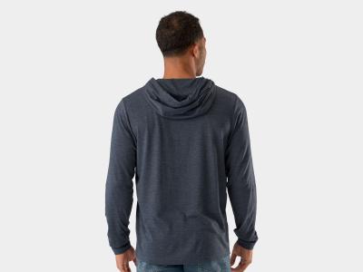 Trek Shirt Trek Bicycle Co Langarm-Hoodie M Heather Nav Produktbild 1
