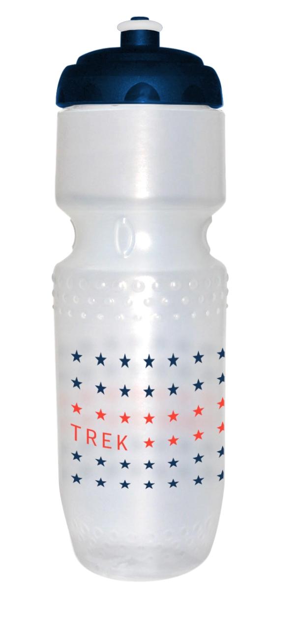 Bontrager Flasche Trek Max Stars 24&nbsp;oz (710&nbsp;ml) Clear/Blue