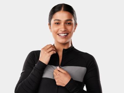 Trek Trikot Trek Circuit LTD Langarm Women XS Black/Cha Produktbild 6