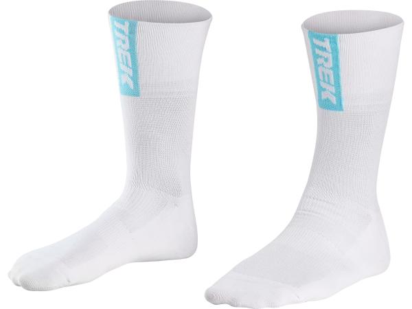 Santini Socke Santini Trek-Segafredo Sommer XS/S White/Blu