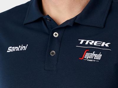 Santini Shirt Santini Trek-Segafredo Polo Men's XS Navy Produktbild 2