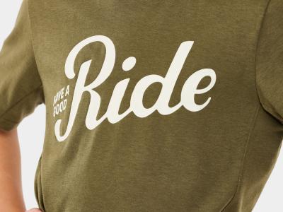 Trek Shirt Trek Evoke Tech Tee Youth Large Black Olive Produktbild 2