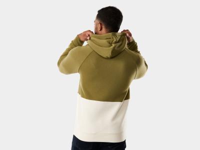 Trek Oberteil Trek Color Block Hoodie L Olive/Cream Produktbild 1