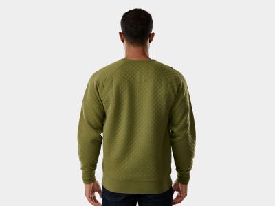 Trek Oberteil Trek Quilted Crewneck M Olive Produktbild 1