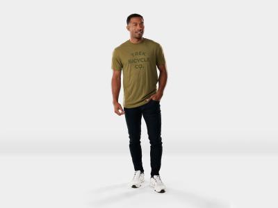 Trek Oberteil Trek Bicycle Tonal T-Shirt L Olive Produktbild 2