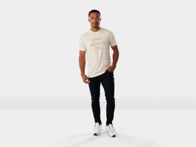 Trek Oberteil Trek Bicycle Tonal T-Shirt S Cream Produktbild 2
