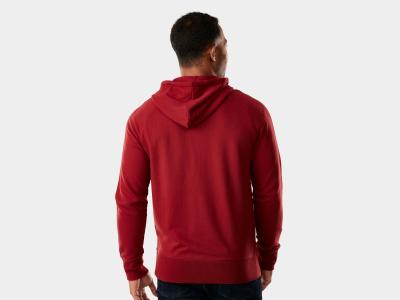 Trek Oberteil Trek Fun Badge Full Zip Hoodie M Dark Red Produktbild 1