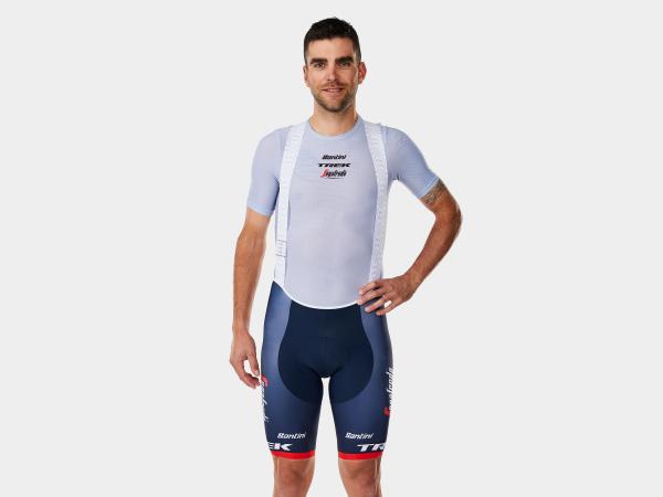 Santini Short Santini Trek-Segafredo Team Tr&auml;ger L Dark Bl