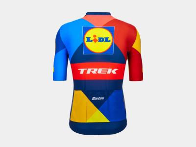 Santini Trikot Santini Trek Replica L Blue/Yellow Produktbild 1