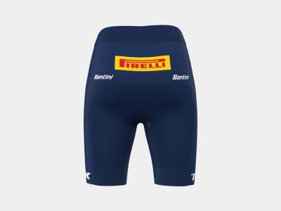 Santini Short Santini Trek Replica Women XL Blue/Yellow Produktbild 1