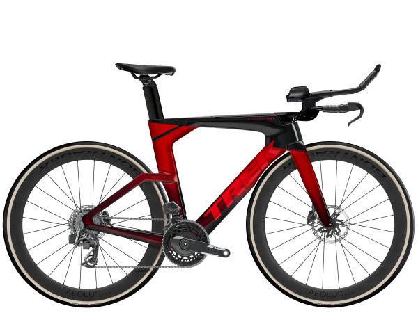 Trek Speed Concept SLR7AXS M Metal Red Smoke to Carbon