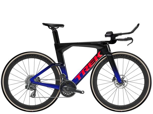 Trek Speed Concept SLR7AXS L Trek Black to Hex Blue Fad