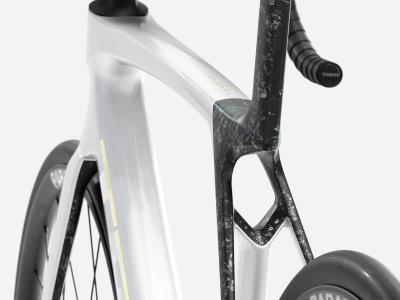 Trek Madone SL 5 XL Gloss Crystal White/Matte Deep Smok Produktbild 3
