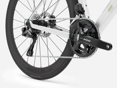 Trek Madone SL 6 XL Gloss Crystal White/Matte Deep Smok Produktbild 5