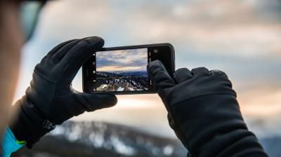 Bontrager Glove Bontrager Velocis Winter Women MD Radioactiv Produktbild 6