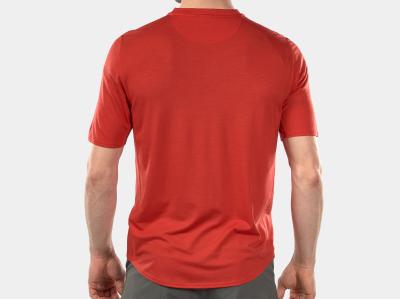 Bontrager Shirt Bontrager Adventure Henley Medium Mars Red Produktbild 1