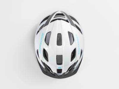 Bontrager Helm Bontrager Solstice M/L White/Miami Green CE Produktbild 5