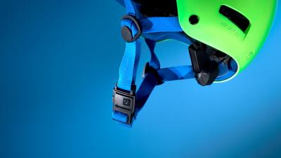 Bontrager Helm Bontrager Jet WaveCel Child White/Azure CE Produktbild 11