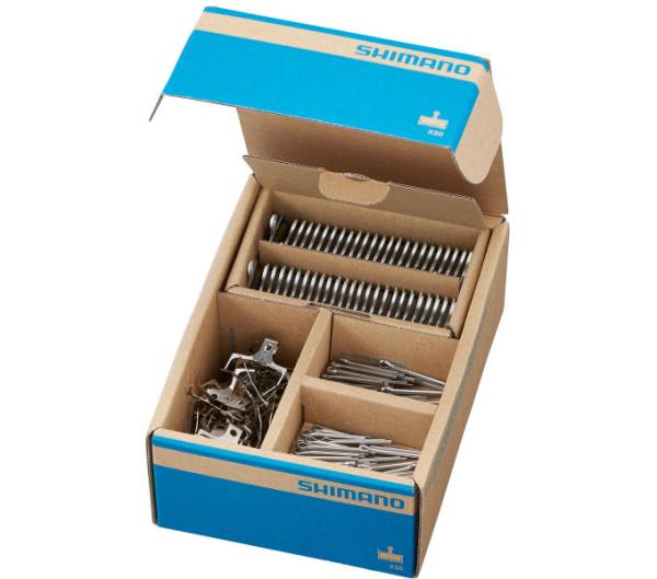 SHIMANO 50 Paar Werkstattpackung Scheibenbremsbelag G05A-RX Resin Alutr&auml;ger