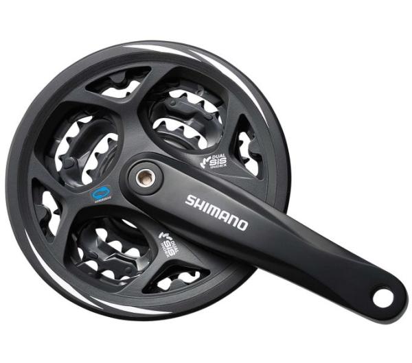 SHIMANO Kurbelgarnitur ALTUS FC-M311 7-fach/8-fach 170 mm 48-38-28 Z&auml;hne