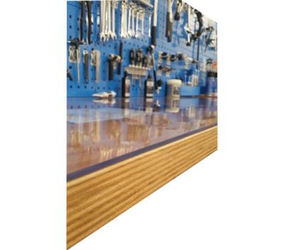 LISTA Auflage/Folie f&uuml;r Werkbank (Weich-PVC, transparent), B: 2.000 mm, T: 750 mm, H: Produktbild 2