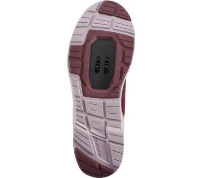 SHIMANO SHIMANO Fahrradschuhe EX300 Damen Touring SPD Gr&ouml;&szlig;e 38 Damenleisten Rot Produktbild 2