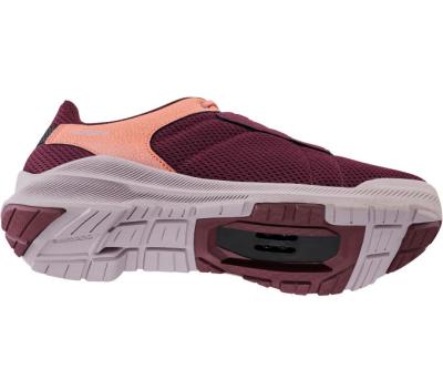 SHIMANO SHIMANO Fahrradschuhe EX300 Damen Touring SPD Gr&ouml;&szlig;e 41 Damenleisten Rot Produktbild 3