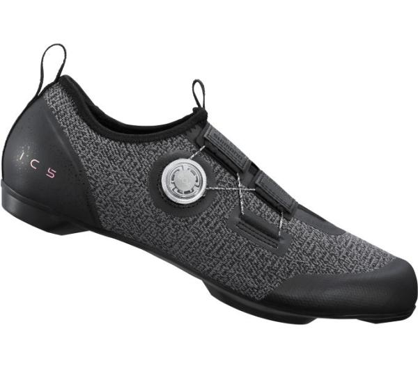 SHIMANO SHIMANO Fahrradschuhe IC5011 Herren/Damen Road SPD Gr&ouml;&szlig;e 38 Damenleisten Schwarz