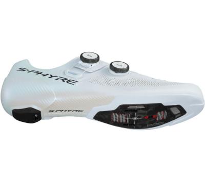 SHIMANO SHIMANO Fahrradschuhe RC903 Damen/Herren Road SPD-SL Gr&ouml;&szlig;e 45 Wei&szlig; Produktbild 3