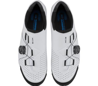 SHIMANO SHIMANO Fahrradschuhe XC300 Herren/Damen MTB SPD Gr&ouml;&szlig;e 52 Wei&szlig; Produktbild 1