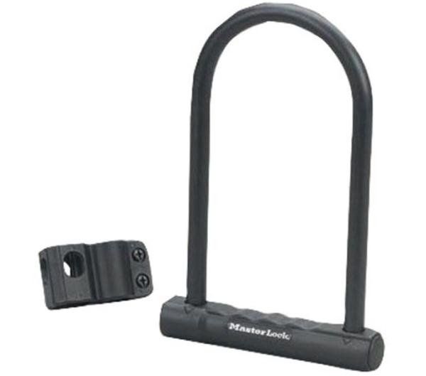 Master Lock B&uuml;gelschoss 8170 Schwarz 12 mm x 200 mm x 100 mm Schl&uuml;ssel