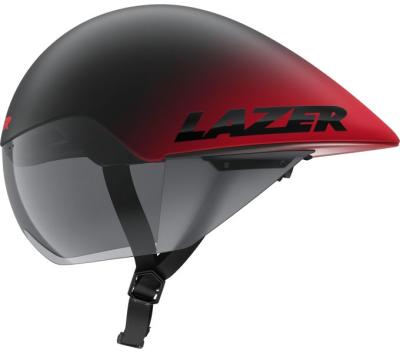 LAZER LAZER Helm Volante KinetiCore Triathlon/Zeitfahren Matte Black Red (M) 55-59 cm Produktbild 3