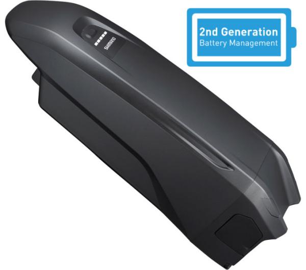 SHIMANO Akku SHIMANO E-BIKE SYSTEMS BT-EN604 f&uuml;r Rahmenmontage 418 Wh (2nd Gen. BMS)