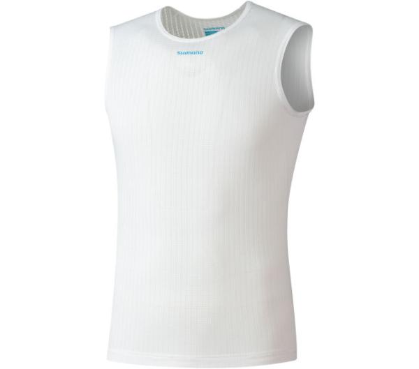 SHIMANO VERTEX MESH Sleeveless Base Layer WHITE 3XL