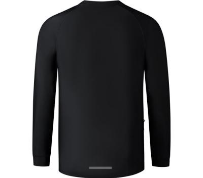 SHIMANO PARCO (Myoko) Long Sleeve Jersey Warm SCHWARZ S Produktbild 1