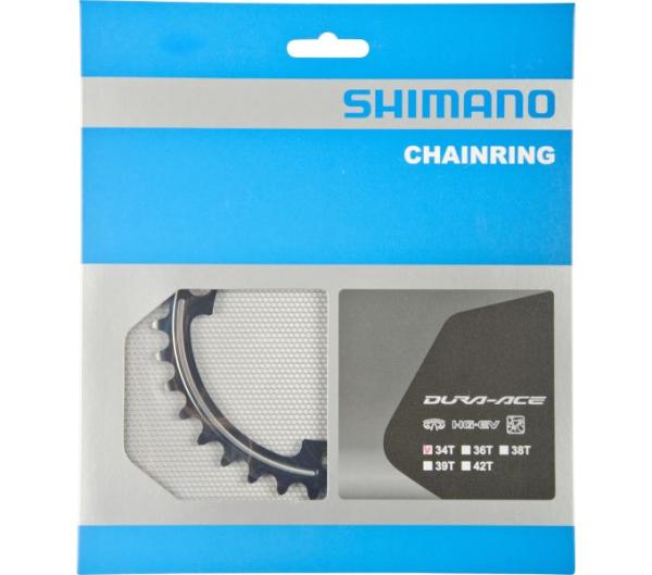 SHIMANO Kettenblatt DURA-ACE FC-9000 34 Z&auml;hne Schwarz