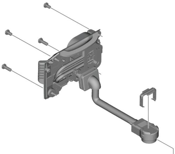 SHIMANO Kabelsteckereinheit BM-EN600 oberes Geh&auml;use 300 mm